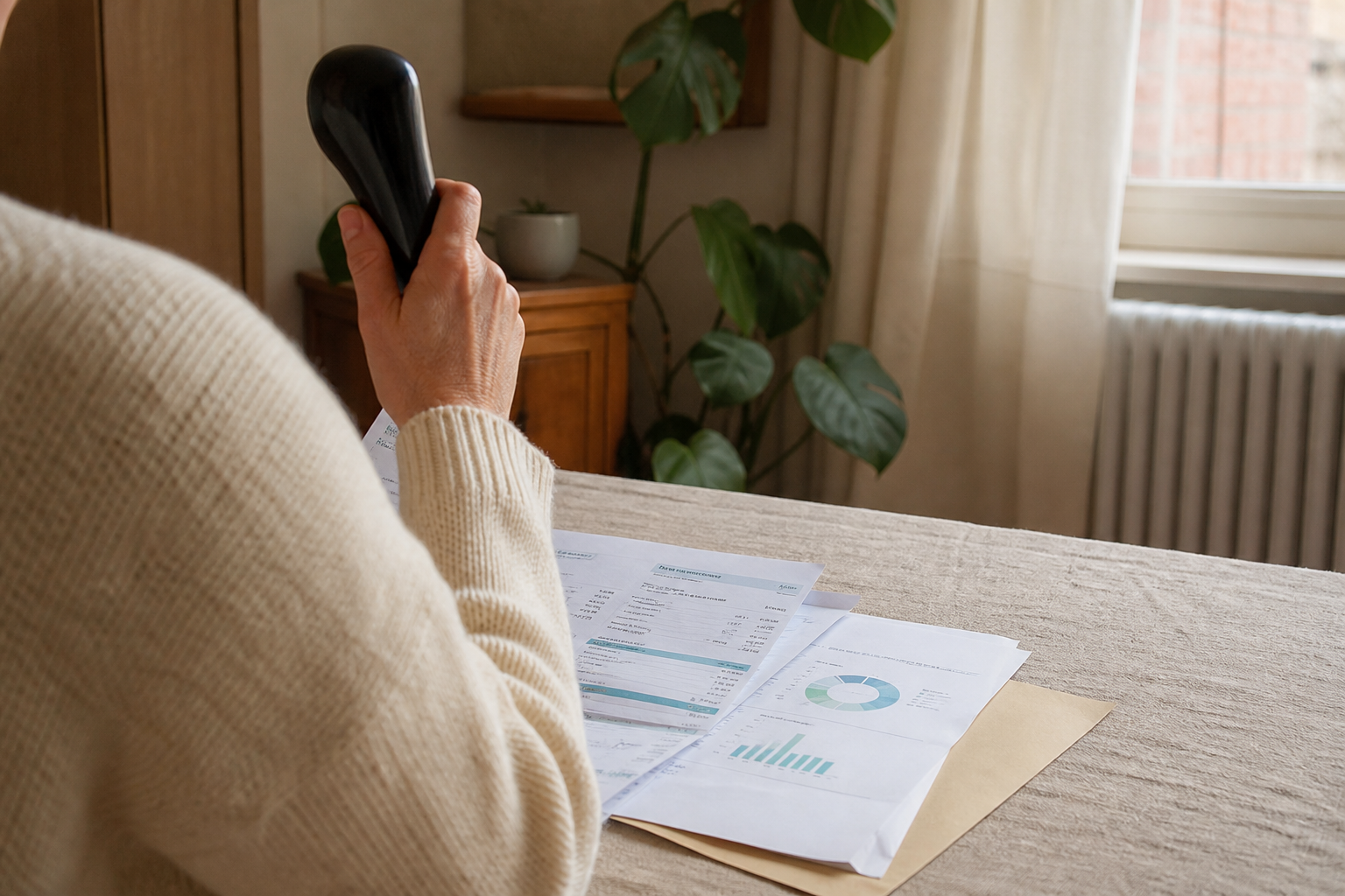 Telefonische energiebegeleiding aan huis